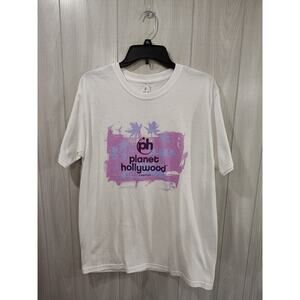 NWT Planet Hollywood Cancun T-shirt Size M Cruise Vacation Travel Caribbean